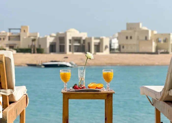Heated Pool 4br Villa, Lagoon Front, Ancient Sands - Ollystays * el-Gúna